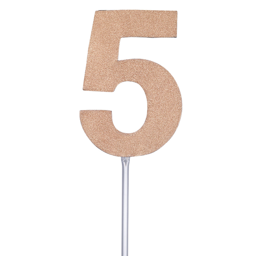 Diamond Cake Toppers with 4in Stick #5