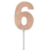 Diamond Cake Toppers with 4in Stick #6