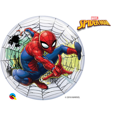  Marvels Spider-Man Web Slinger Bubble Balloon 22in