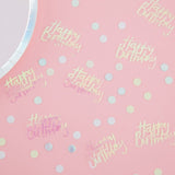 Happy Birthday Iridescent Table Confetti