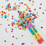 Over The Rainbow Confetti Cannon Shooter Rainbow
