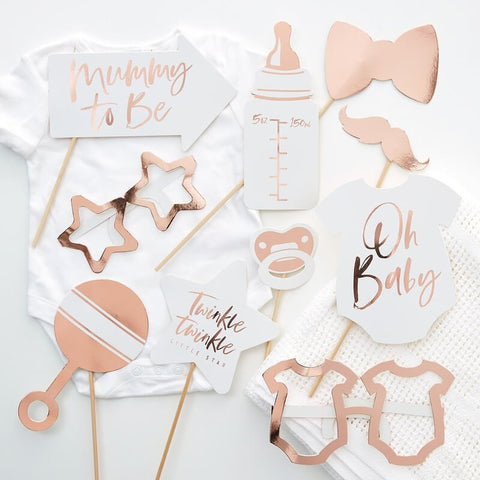 Baby Shower Photo Booth Props