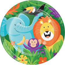 Jungle Safari Dinner Plates