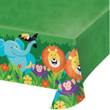 Jungle Safari Plastic Table Cover