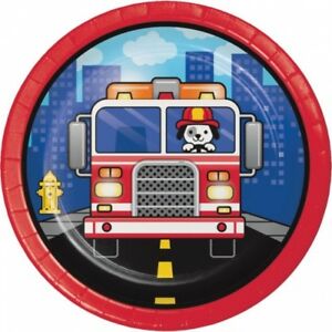 Flaming Fire Truck L-Plates