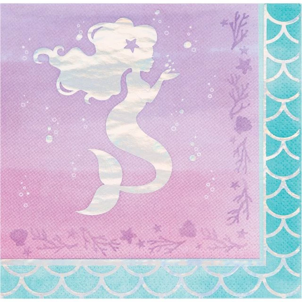 Mermaid Shine L-Napkins