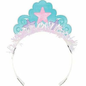 Mermaid Shine Tiara with Fringe