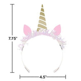 Unicorn Sparkle Tiara with Fringe