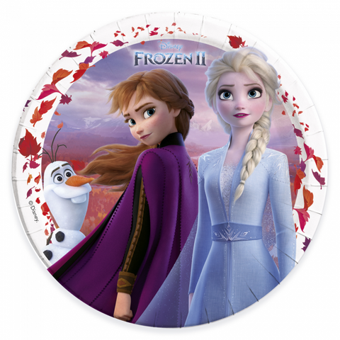 Disney Frozen 2 Paper plates 23cm