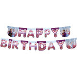 Disney Frozen 2 Die-cut Happy Birthday banner