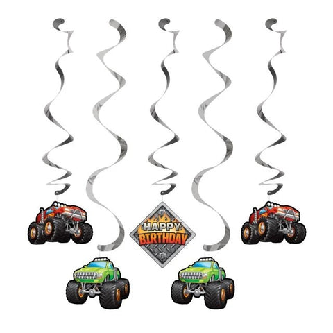 Monster Truck Rally Dizzy Danglers Assorted