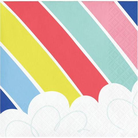 Over The Rainbow Beverage Napkins 