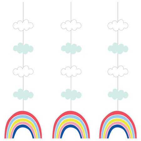 Over The Rainbow Hanging Cut Outs