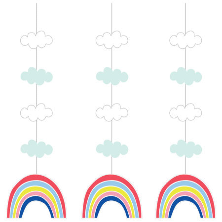 Over The Rainbow Hanging Cut Outs