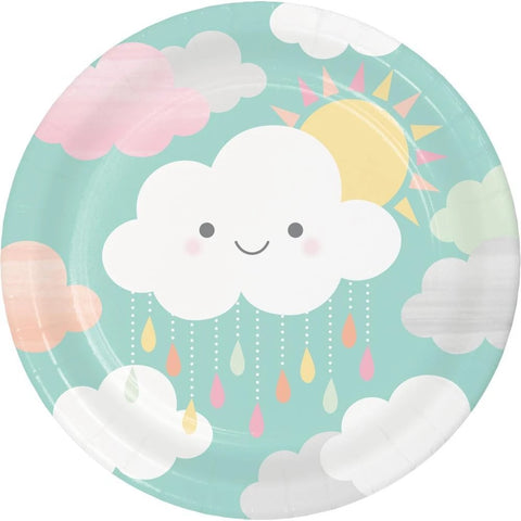 Sunshine Baby Shower Dinner Plate