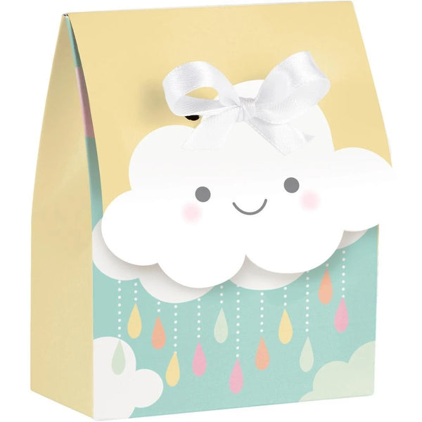 Sunshine Baby Shower Favor Bags W/ Ribbon 