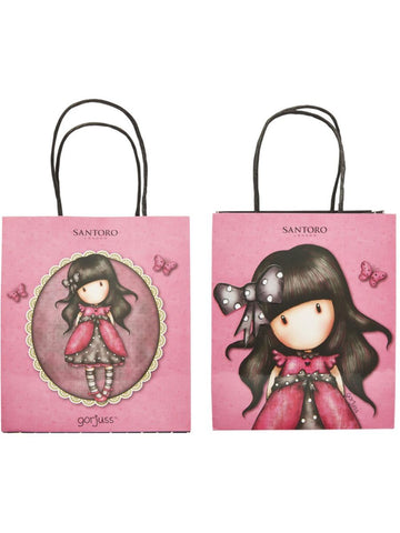 SANTOROs Ladybird Party Bags Pink 17x20x10cm  4pcs