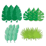 Juvenile Birthday Leaf cutouts 8in x 7.2in 3pcs
