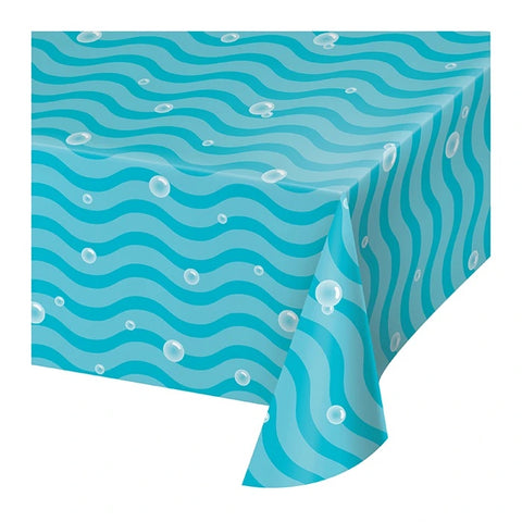 Ocean Celebration Paper Table Cover 54in x 102in pc