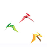 Dino Party Decor Hanging cutouts 3D set 7x32in 3pcs