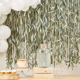 White Love  36 Inch Giant Balloon with 1.5m Foliage Garland