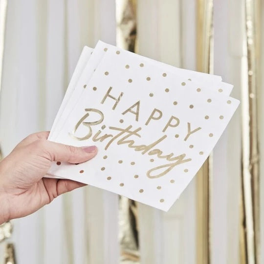 Gold Foiled Pamper Party Photo Booth Props 10pcs