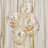 Gold Foiled Happy Birthday Paper Napkins 16pcs