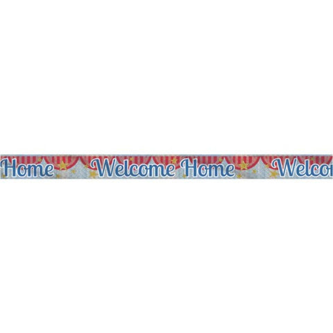 Welcome Home Prism Foil Banners & Door Décor 9Ft