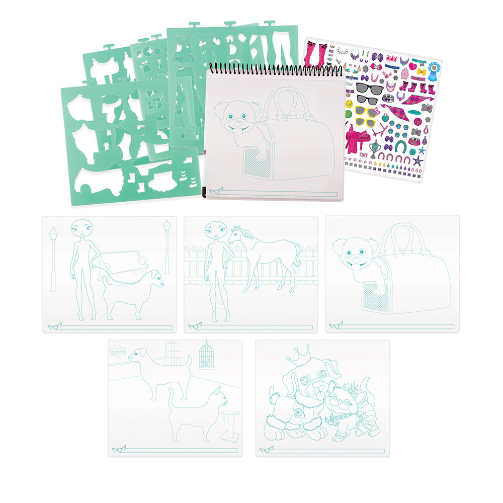 Pet Lovers Sketch Portfolio