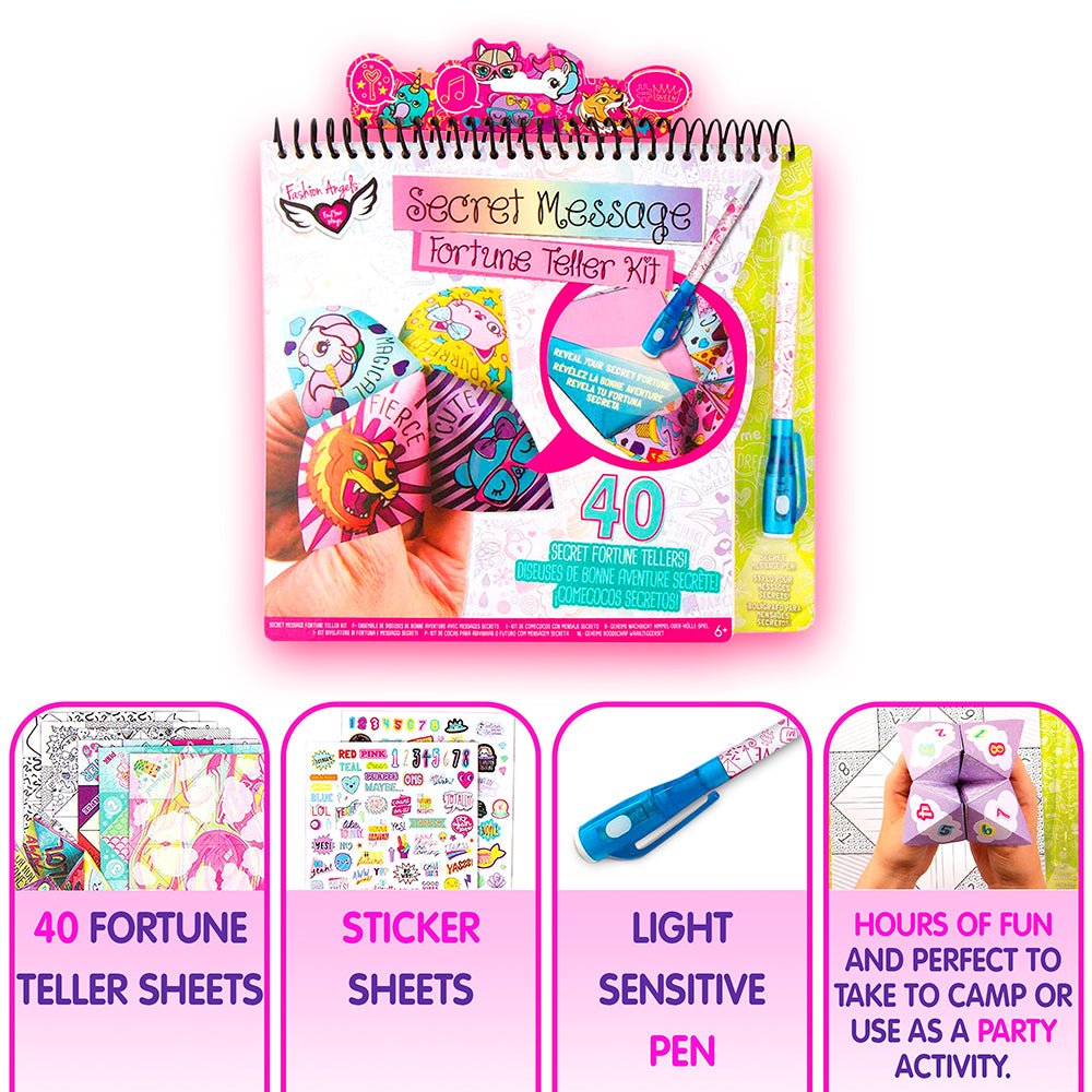Secret Message Fortune Teller Portfolio