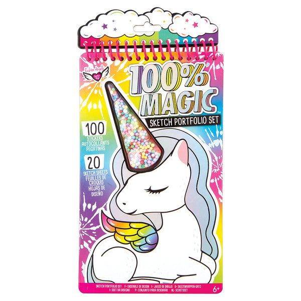 Unicorn Fantasy Compact Sketch Portfolio