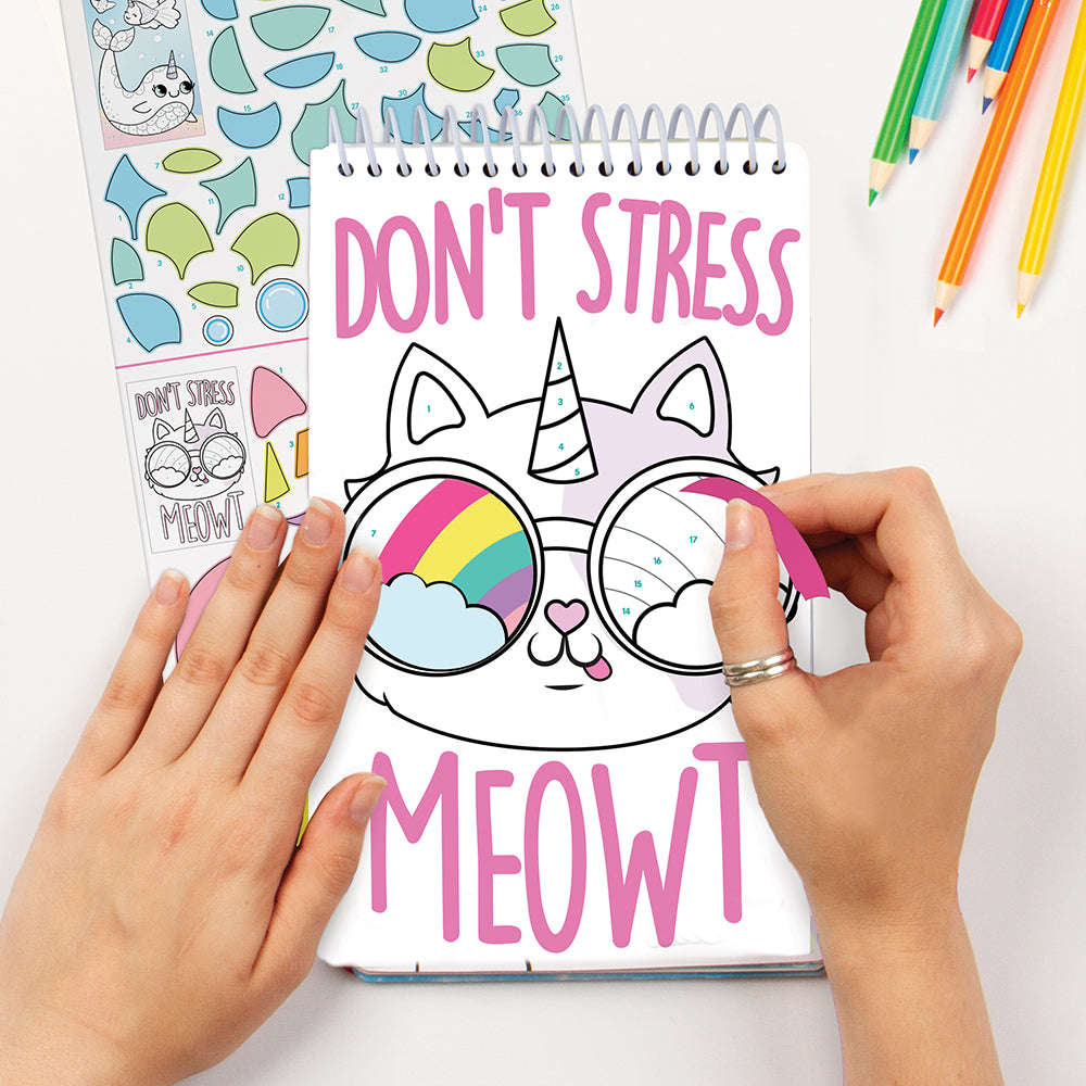 Sticker by Number Llama