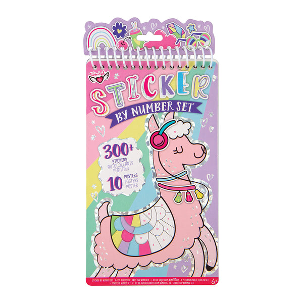 Sticker by Number Llama