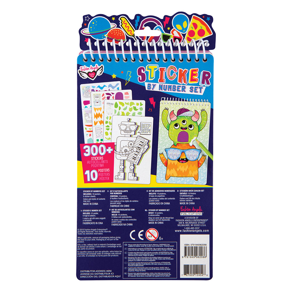 Sticker by Number Dino