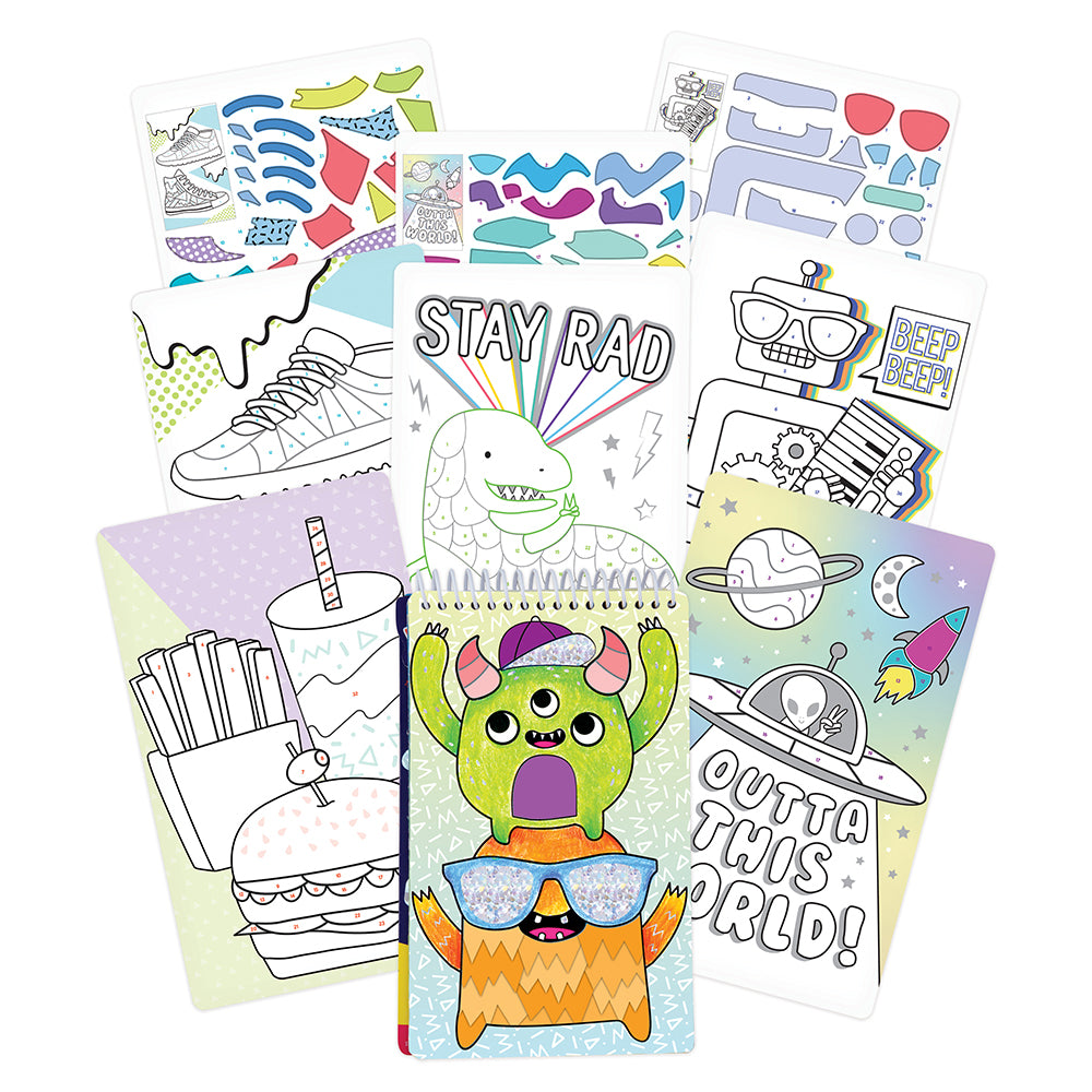 Sticker by Number Dino