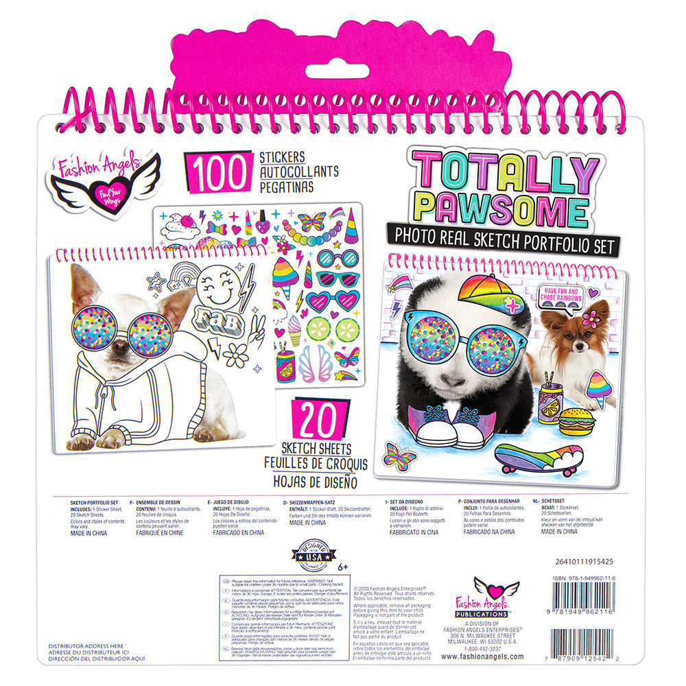 Totally Pawsone  Photo Real Sketch Portfolio