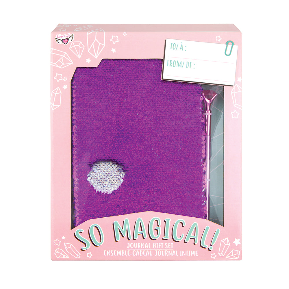 Magic Sequin Journal Gift Set-So Magical