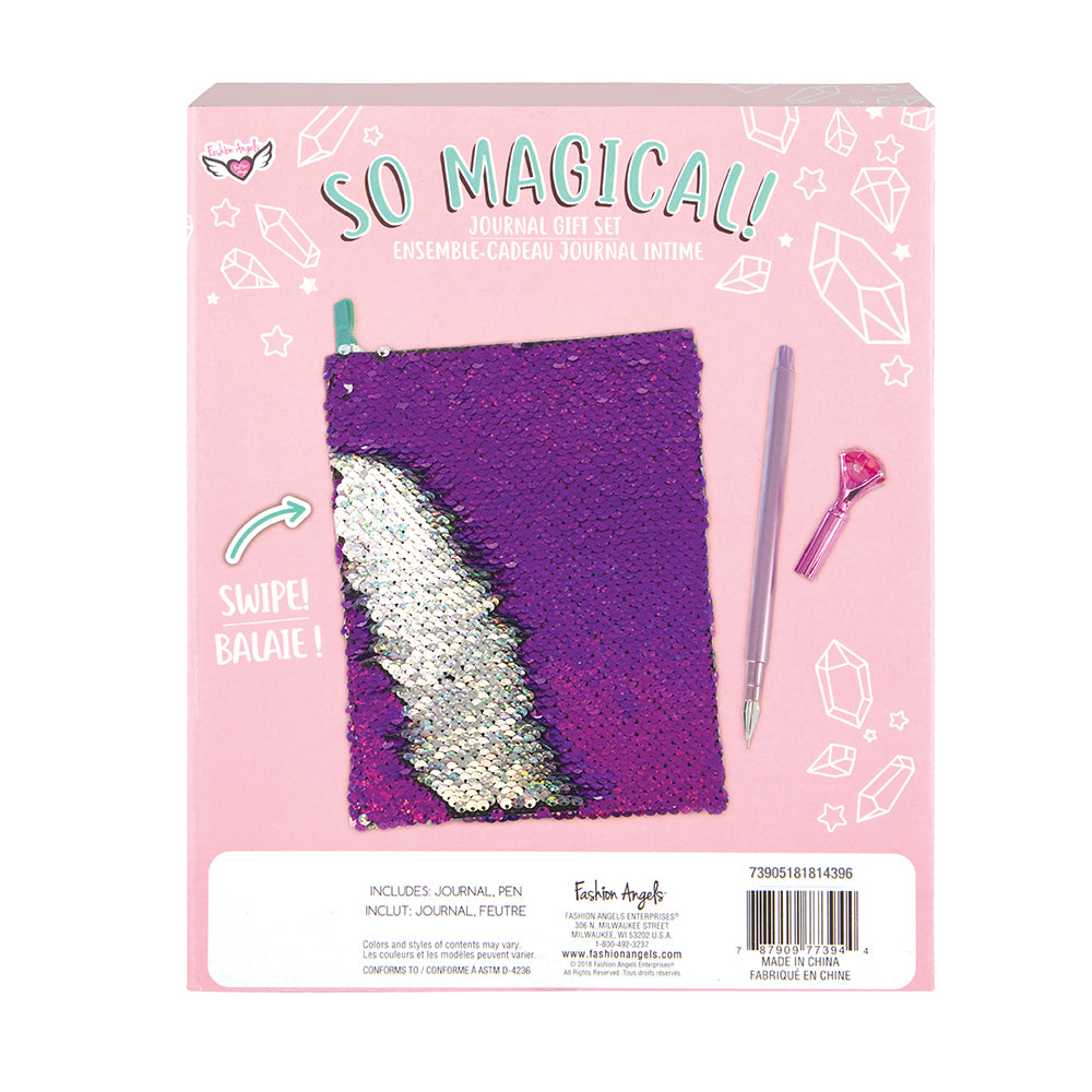 Magic Sequin Journal Gift Set-So Magical