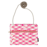 Magic Sequin HIP Bag-Pink Pattern