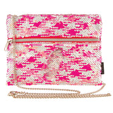 Magic Sequin HIP Bag-Pink Pattern