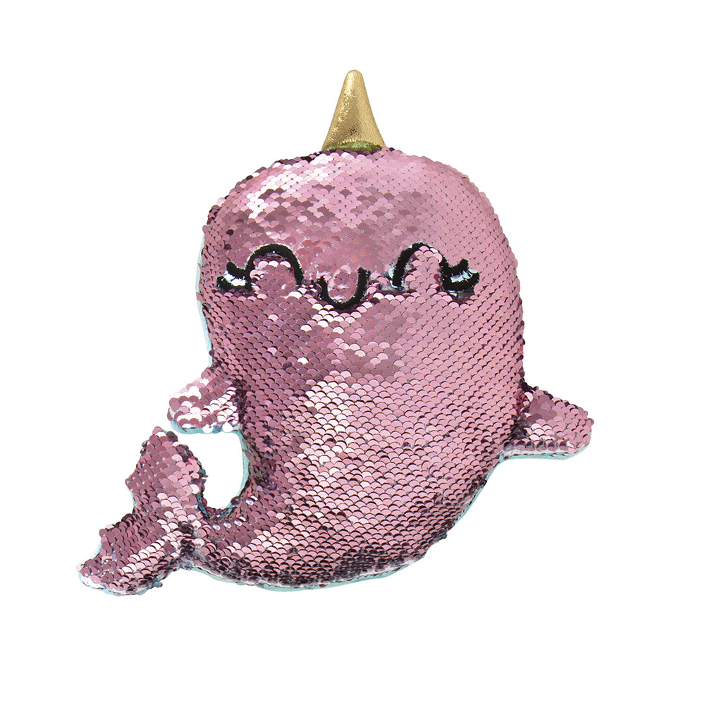 Magic Sequin Plush Narhal