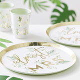 Goil Foiled Almost Mrs Hen Party Plates