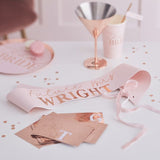Blush Hen Customisable Bride To Be Sash