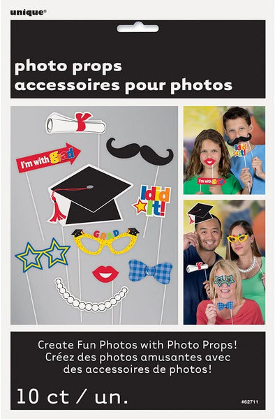 Graduation Photo Props 10pcs