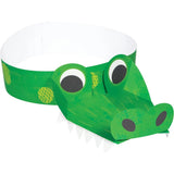 Alligator Party Headband 8pcs