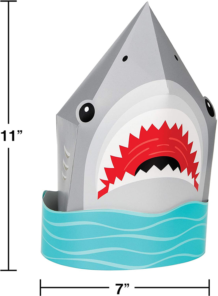 Shark Party Centerpiece, 3D 11in 1 pc