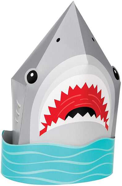 Shark Party Centerpiece, 3D 11in 1 pc
