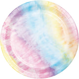 Tie Dye Party Luncheon Plates 7in 8pcs