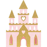 Princess Castle Centerpiece, Glitter 15in 1 pc