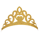 Princess Glitter Tiara
With Ribbon 8pcs